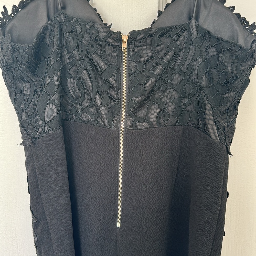 Black Cocktail Dress - Picture 3 of 5